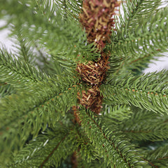 Salcar 120/150 cm Künstlicher Weihnachtsbaum, Fichte, mit 924/1372 PE-Zweige und 116/266 PVC-Zweige