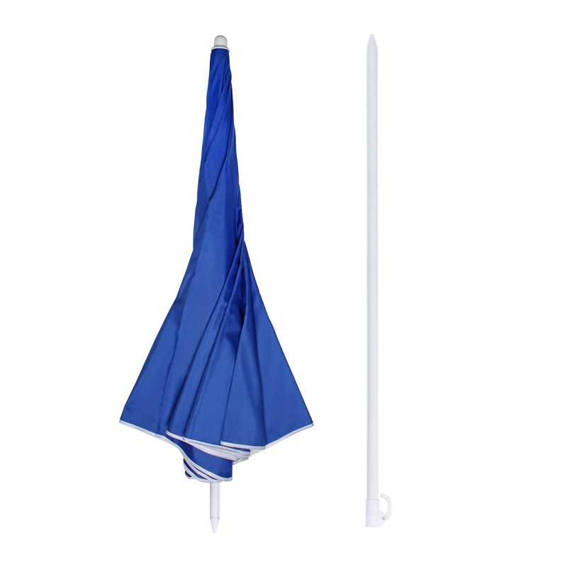 Sekey ∅ 160 cm beach umbrella with protective cover, sun protection UV25+