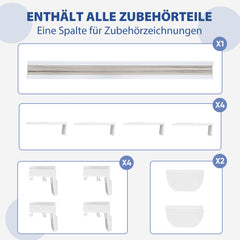 Sekey Wabenplissee ohne Bohren – 100 % Verdunkelung, blickdichtes Klemmfix Plissee in Textiloptik, Beige