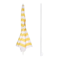 Sekey ∅ 160 cm Strandschirm mit Schutzhülle, Sonnenschutz UV25+ Sekey