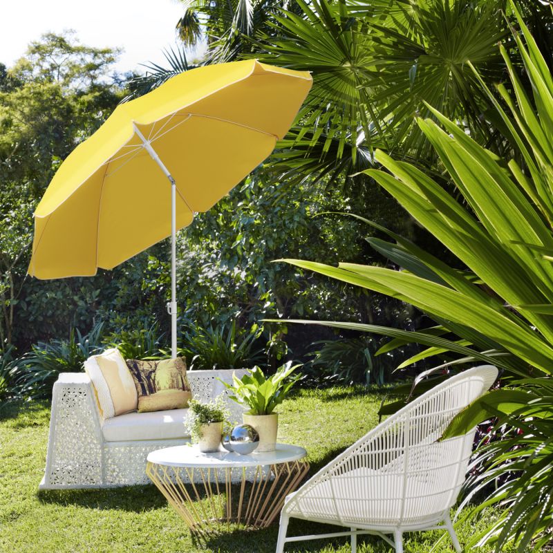 Sekey ∅ 160 cm beach umbrella with protective cover, sun protection UV25+