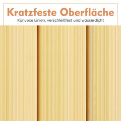 Sekey PVC privacy screen with double reinforcement inside, bamboo