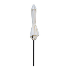 Sekey 270 cm aluminum parasol with crank, sun protection UV50+