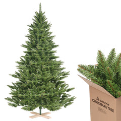 Salcar 180/210cm Artificial Christmas Tree, Nordmann Fir, with 560/760 Branches