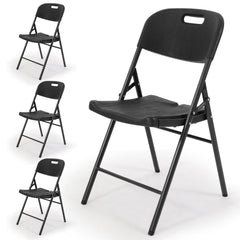 Sekey Klappstuhl Holzmaserung – Klappbare Gartenstühle für Balkon, Terrasse & Garten (2er, 4er & 6er Sets)