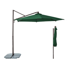 Sekey Ampelschirm 300 cm – Aluminium Sonnenschirm mit 360° Drehung, Neigefunktion, UV50+ Schutz Sekey