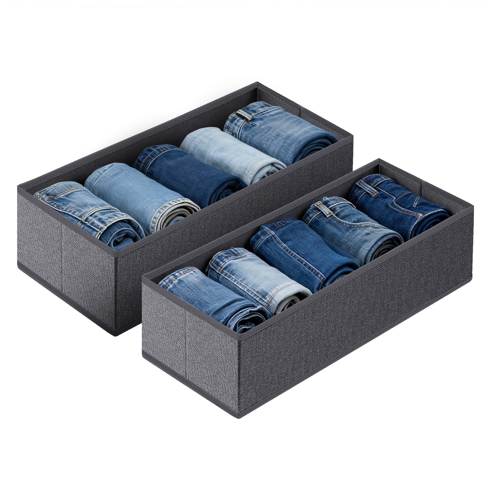 Sekey Schubladen-Organizer Set Vliesstoff, 2 Größen (19×40×11 cm & 22× – sekeymall