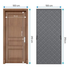 Sekey Magnetischer Wärmeschutzvorhang aus Baumwoll-Polyester Sekey