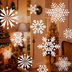 Salcar 100 pcs. snowflake window stickers