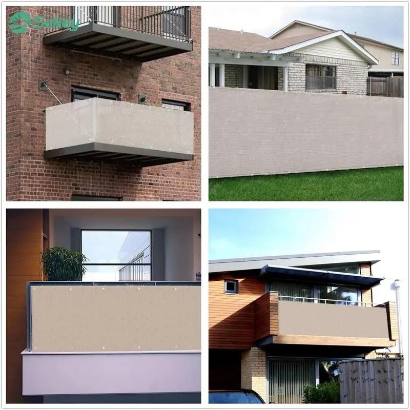 Sekey Hochwertige, UV-beständige HDPE-Sichtschutzplane für Balkon, Garten & Pool – sekeymall