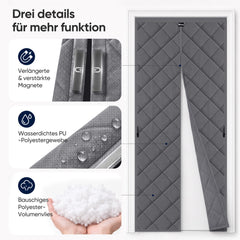 Sekey Magnetic Thermal Curtain Made of Cotton-Polyester