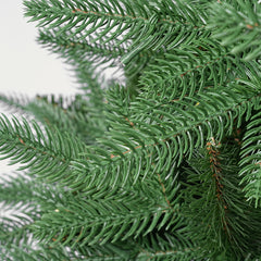 Salcar Künstlicher Weihnachtsbaum 180 cm Slim – Schmaler Tannenbaum in Pencil-Form, realistische Nadeln aus PE & PVC, platzsparend & langlebig