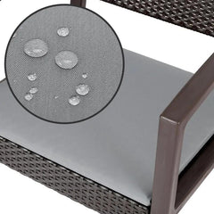 Sekey 3-teilig Gartenmöbel Set, 2 Gartenstühle und Gartentisch Sekey