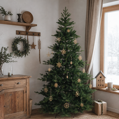 Salcar 180/210cm Artificial Christmas Tree, with 115/143 PE branches and 850/1332 PVC branches