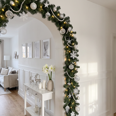 Salcar 3/5/10 m PVC Christmas garland with LED lights 