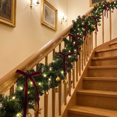Salcar 3/5/10 m PVC Christmas garland with LED lights 