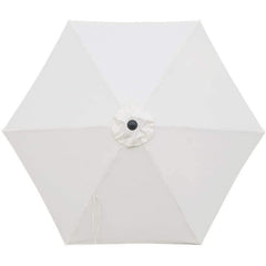 Sekey 270 cm aluminum parasol with crank, sun protection UV50+