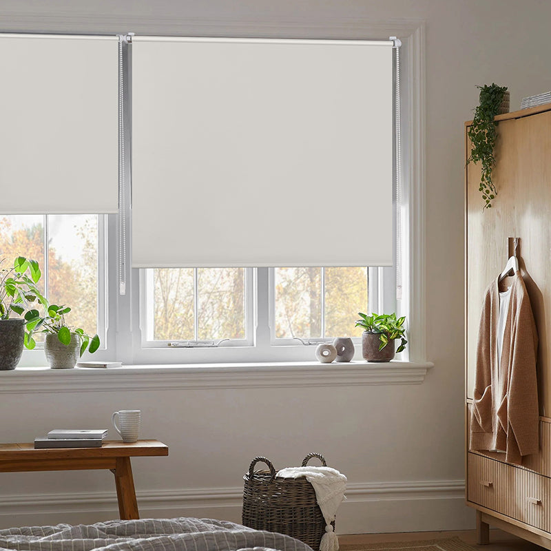 Sekey blackout blind, double-sided, same color and no drilling, taupe