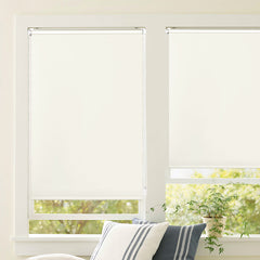 Sekey blackout blind, double-sided, same color and no drilling, cream