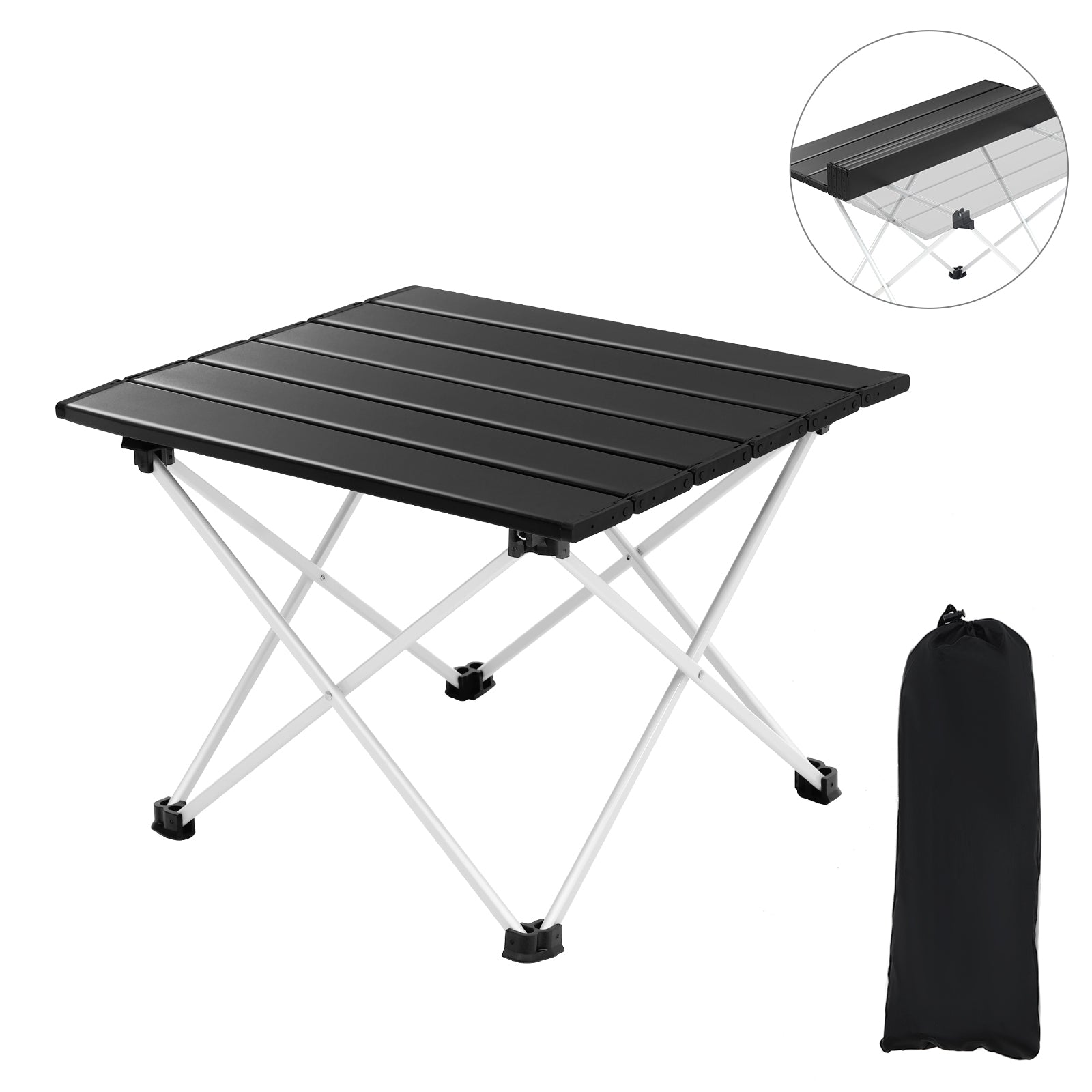 Sunula Klappbarer Campingtisch, Ultraleicht 1,7 kg, 30 kg Tragkraft, – sekeymall