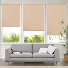 Sekey blackout blind, double-sided, same color and no drilling, brown