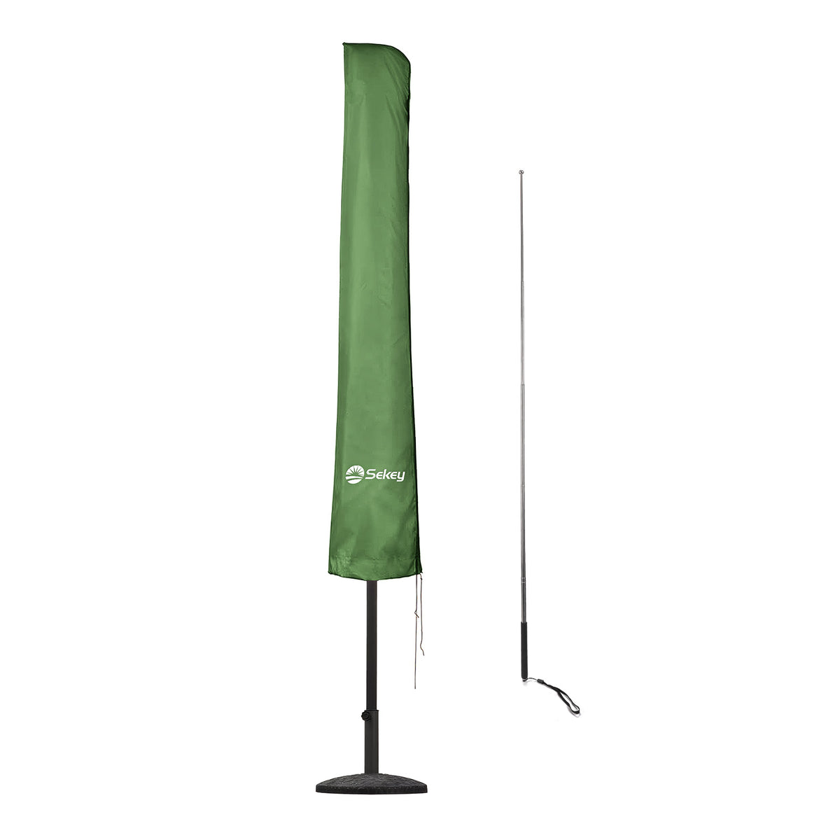 Sekey 190 x 30/50 cm Schutzhülle für 350 cm Sonnenschirm, aus Polyester-Gewebe