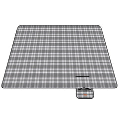 Sekey XXL Picknickdecke 200x200 cm – Waschbare & Schmutzabweisende Camping- und Stranddecke, Faltbar & Gepolstert für Outdoor, Park & Garten Sekey