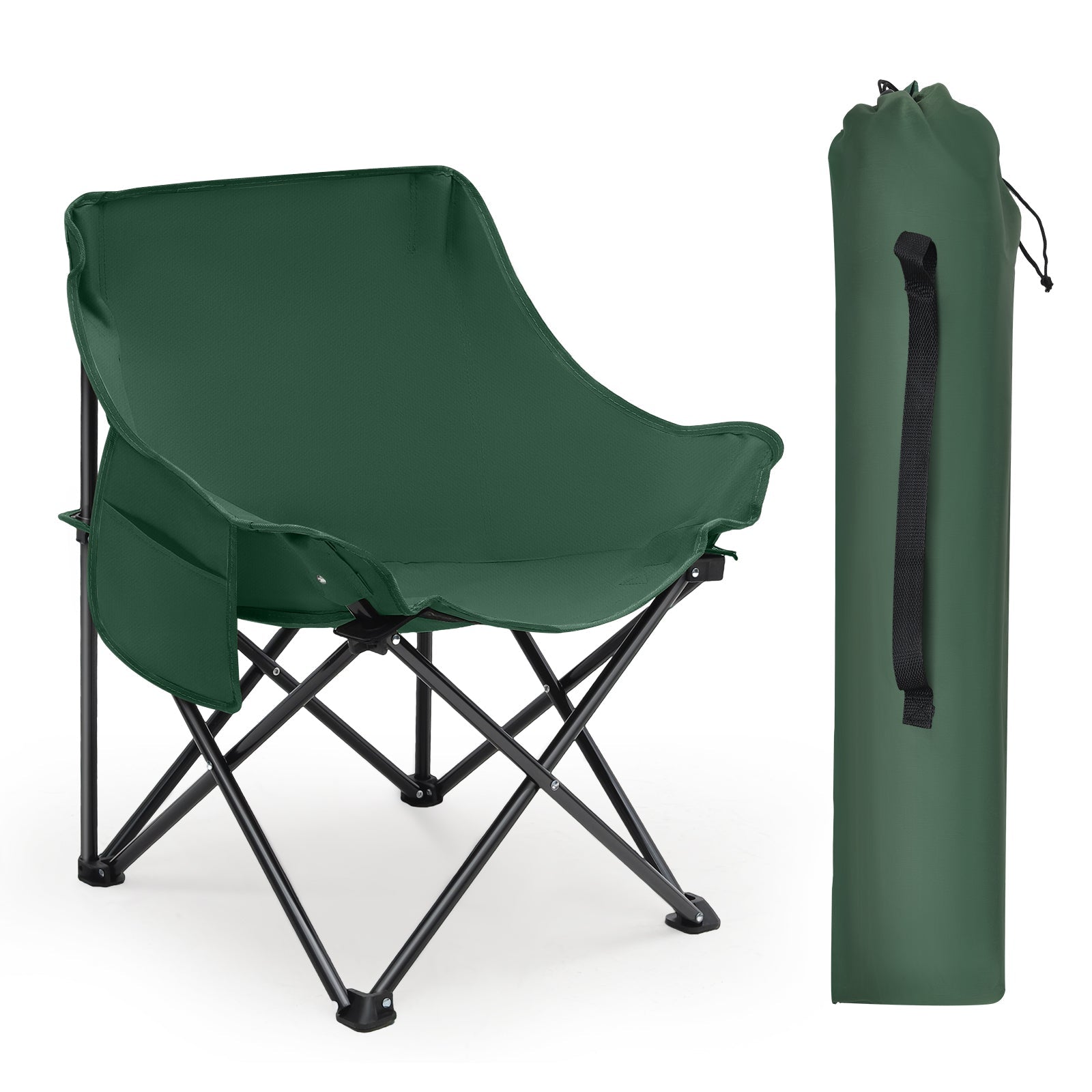 campingstühle design Sunula Campingstuhl Faltbar Ultraleicht, 1/2 Stück, Tragbar mit – sekeymall