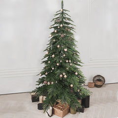 Salcar Artificial Christmas Tree Alpine Spruce Fir Tree made of PE and PVC