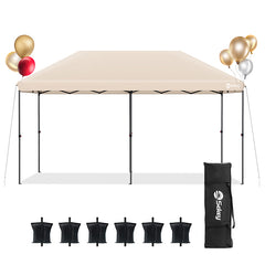 Sekey 300 x 600 cm Faltpavillon mit 6 Sandsack