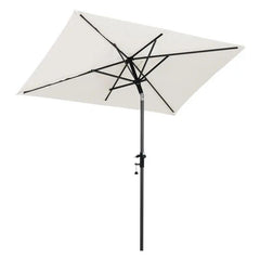 Sekey 200 x 125 cm Balkonschirm Rechteckig mit Balkongeländer, Sonnenschutz UV50+ Sekey