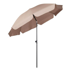 Sekey ∅ 200 cm parasol with valance, sun protection UV25+