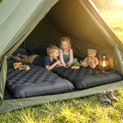 Sekey Selbstaufblasbare Isomatte 200×70×10 cm – Ultraleicht, Komfortabel & Grau für Camping, Trekking & Outdoor