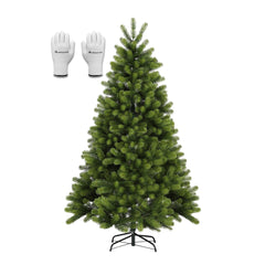 Salcar 180/210/240cm Künstlicher Weihnachtsbaum, Nordmanntanne, mit 762/1080/1576 PE Spitzen