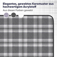 Sekey XXL Picknickdecke 200x200 cm – Waschbare & Schmutzabweisende Camping- und Stranddecke, Faltbar & Gepolstert für Outdoor, Park & Garten Sekey