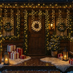 Salcar LED-Lichtervorhang 300er Eisregen 3x1 m, 8 Modi & Timer, Warmweiß, IP44, Innen- & Außenbeleuchtung für Weihnachten & Party