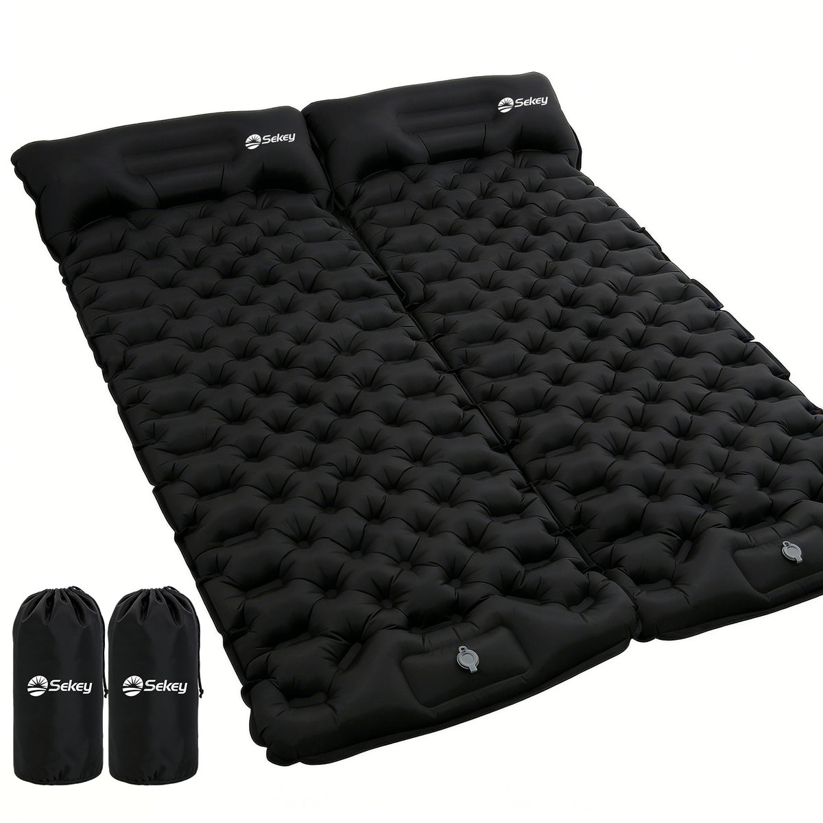 Sekey Selbstaufblasbare Isomatte 200×70×10 cm – Ultraleicht, Komfortabel & Wasserdicht für Camping, Trekking & Outdoor