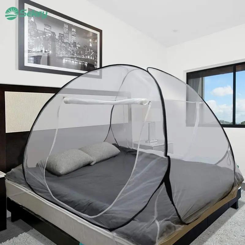 matratze zelt 180x200 Sekey Moskitonetz für Bett 180x200 cm: Atmungsaktiv, Automatisch & Tragbar – sekeymall