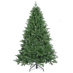 SALCAR Premium Künstlicher Weihnachtsbaum 150cm/180cm/210cm – Nordmanntanne aus 100 % PE, naturgrün, form- & farbstabil, geruchlos, nadelfrei