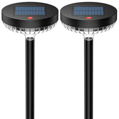 Salcar set of 2 LED solar garden lights, with 1200 mAh battery