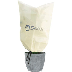 Sekey winter protection pot plant bag made of 50 g/m² nonwoven fabric, beige