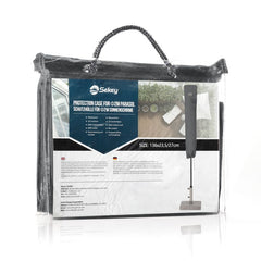 Sekey 136 x 27/35.5 cm protective cover for 200 cm parasol, made of polyester fabric