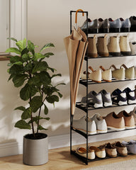 Sekey 6-Tier Metal Shoe Rack – Large Capacity &amp; Space-Saving Storage for All Types of Shoes