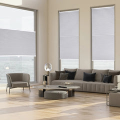 Sekey Plissee ohne Bohren, Hellgrau Sekey