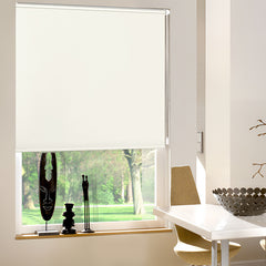 Sekey blackout blind, double-sided, same color and no drilling, cream