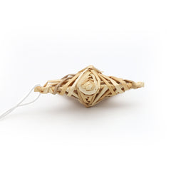 Salcar 12er Set Strohsterne zum Hängen – Handgefertigte natürliche Fünfzackige Sterne aus Stroh, nachhaltiger Christbaumschmuck für Weihnachtsbaum & Adventsdeko