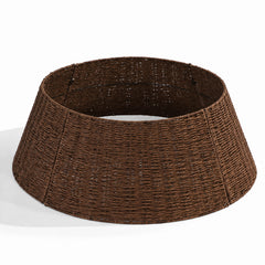 Salcar Weihnachtsbaumkorb aus Papierkordel – Braun, 40/60 cm oder 50/68 cm