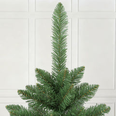 SALCAR Artificial Christmas Tree made of 100% PVC – Lifelike fir tree with dense needles, stable base &amp; gloves – Reusable, safe &amp; environmentally friendly