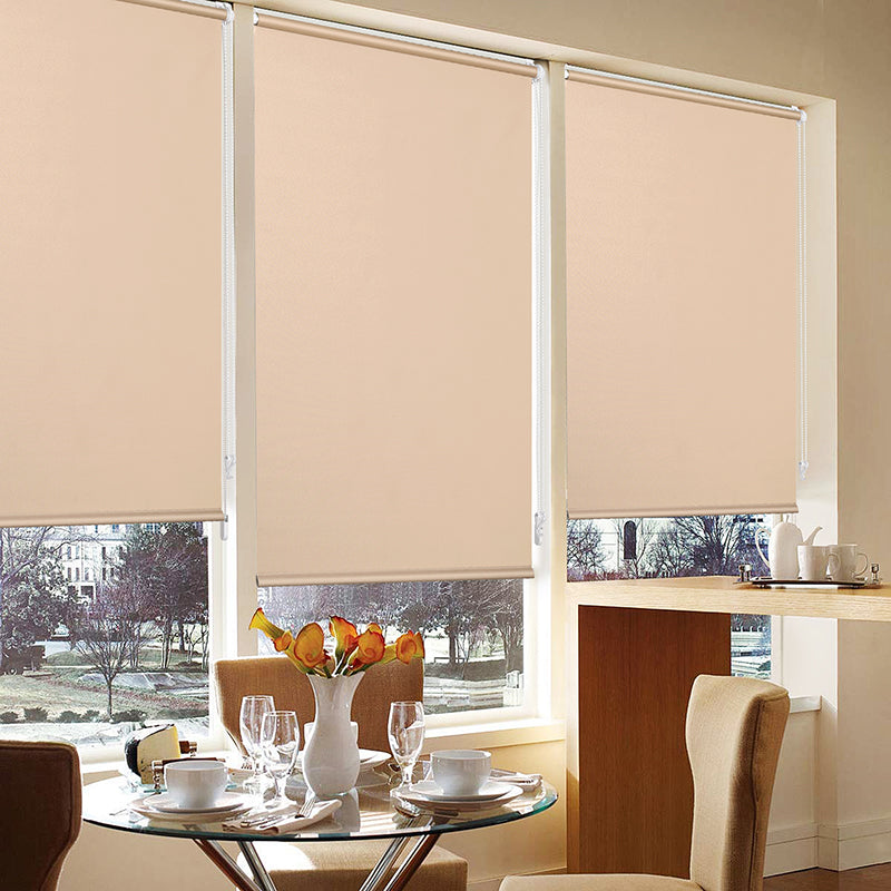 Sekey blackout blind, double-sided, same color and no drilling, brown