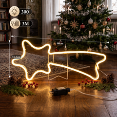 Salcar 70 cm LED shooting star neon light